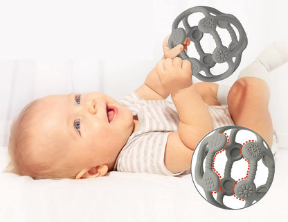 MCGMITT Teether Ball silikonové kousátko 10 cm