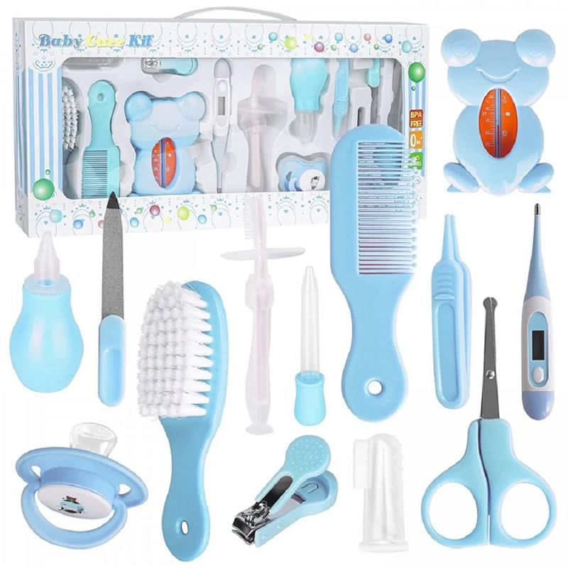 BABY CARE KIT Baby-Pflegeset mit 13 Teilen