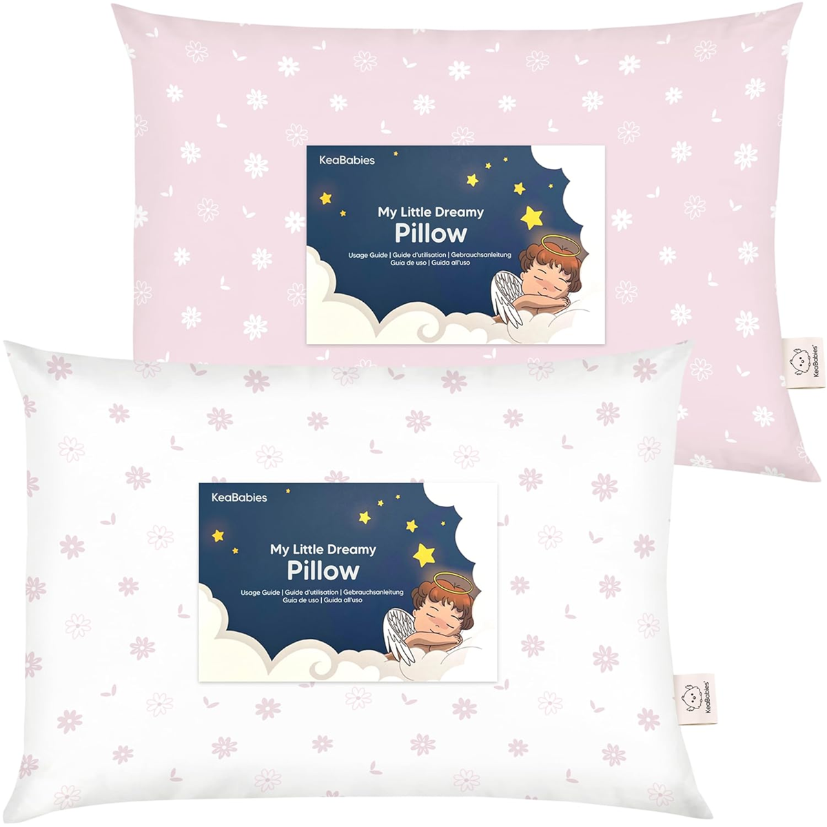 KEABABIES baby pillow x2