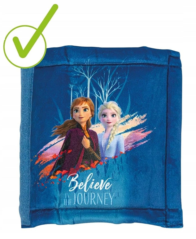 DISNEY Frozen II polštářek ochrana na pás autosedačky ELSA a ANNA