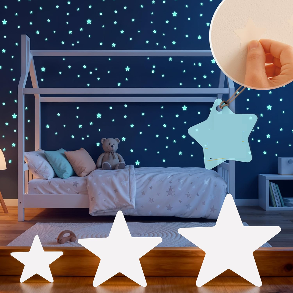 LILIMAUS Glow in the Dark adhesive stickers