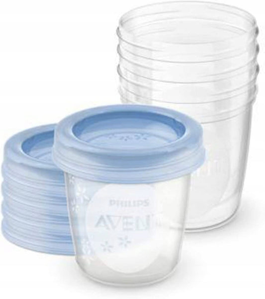 PHILIPS AVENT voedingsbewaarbakjes x5 180 ml