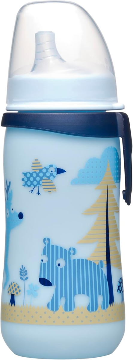 NIP First Cup non-spill cup with forest motif