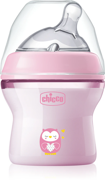 CHICCO NaturalFeeling biberon 150 ml 0+ debit lent