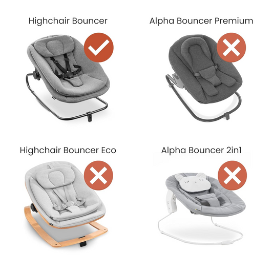 HAUCK oblouk s hračkami na lehátko HIGHCHAIR BOUNCER