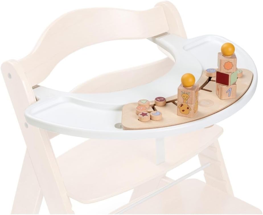 HAUCK Alpha Play Sorting Set tray with toy for high chair