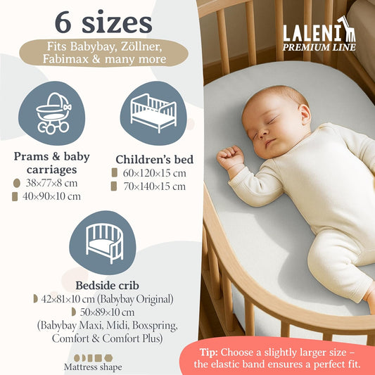 LALENI fitted sheet for stroller