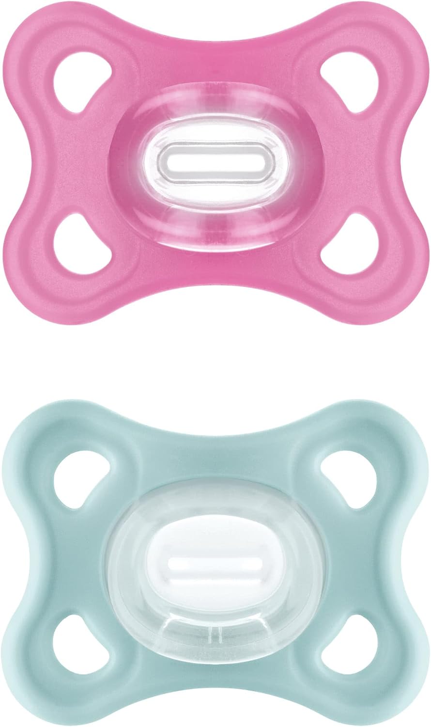 MAM Comfort silikonový dudlík x2 3–12 m