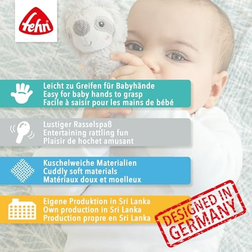 Fehn feehnLAND myška dešťová hůlka chrastítko 19cm 0m+