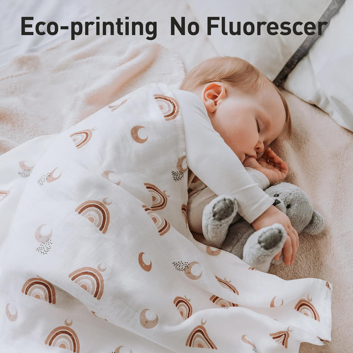 GLLQUEN muslin diapers x6