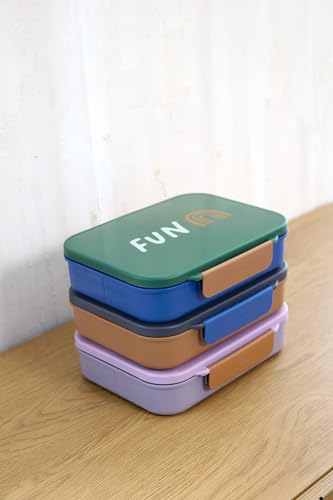 LÄSSIG Little Gang Smile svačinový box s přihrádkami bento