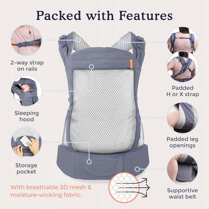 BECObuckle carriercolour as on first photoweight 9-27kgmaterial cottonwashable at 30°Cnew condition, packaging
