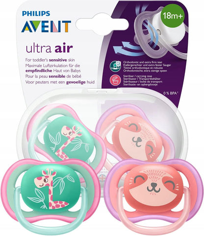 PHILIPS AVENT Ultra Air dudlíky x 2 18m+