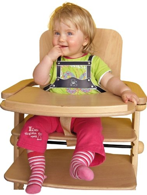 SUNNYBABY imbracature cinture di sicurezza per seggiolone MIŚ 6 m+