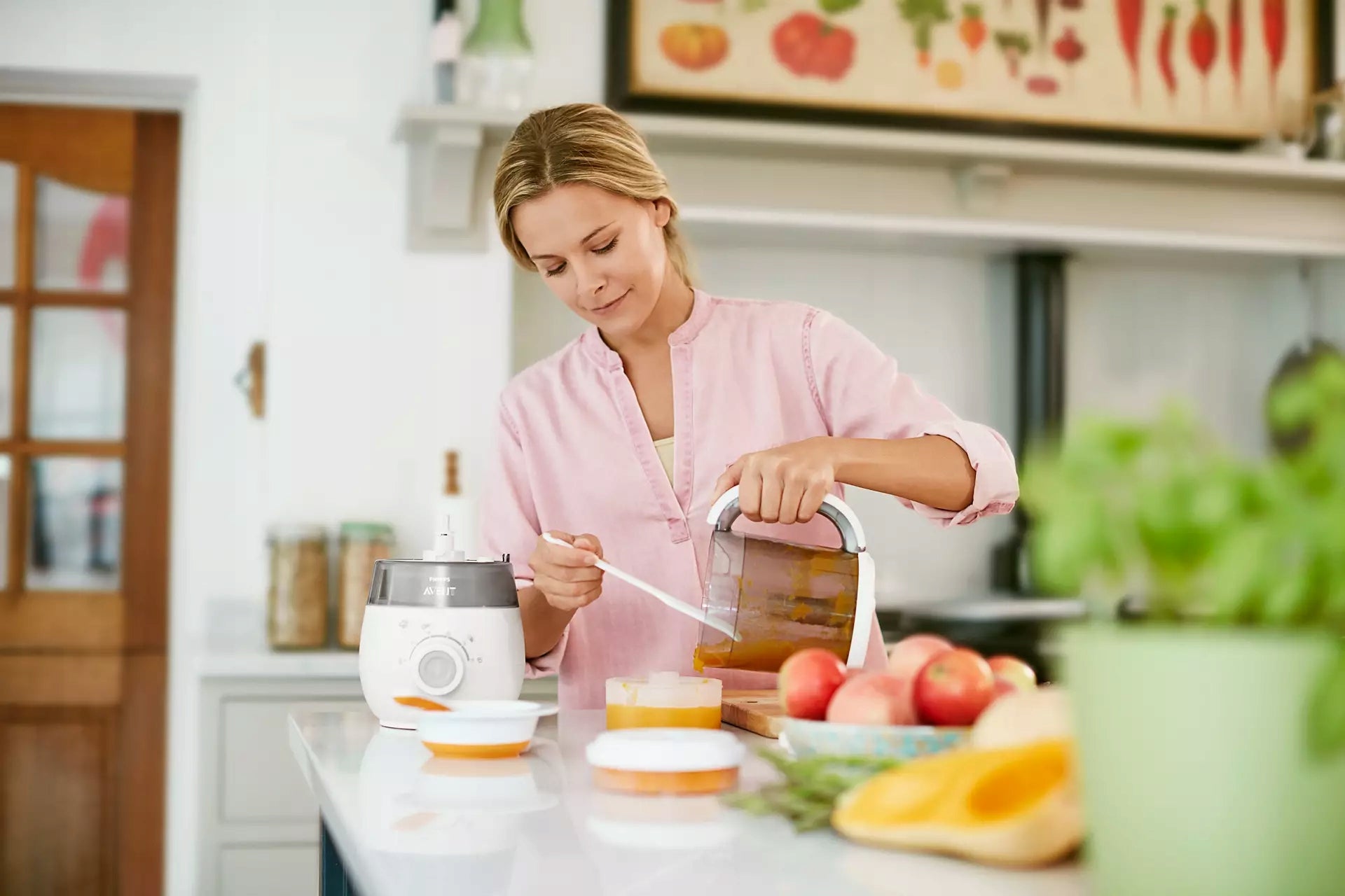 PHILIPS AVENT SCF883/01 4 σε 1 ατμομάγειρας μπλέντερ 1000ml – φωτογραφία προϊόντος 6
