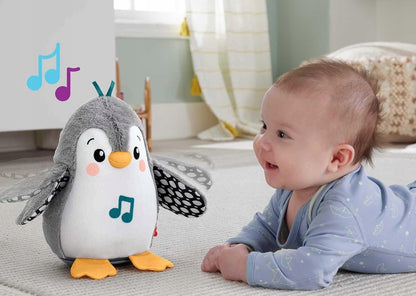 FISHER-PRICE HNC10 kiwający się pingwin bez melodii 21 cm – zdjęcie 4