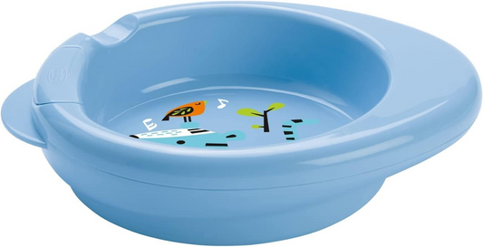 CHICCO Warmy Plate hluboký talíř udržující teplo 18 x 22 x 5 cm TIGER