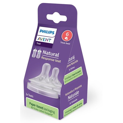 Philips Avent Natural Response dudlík do lahve průtok 6