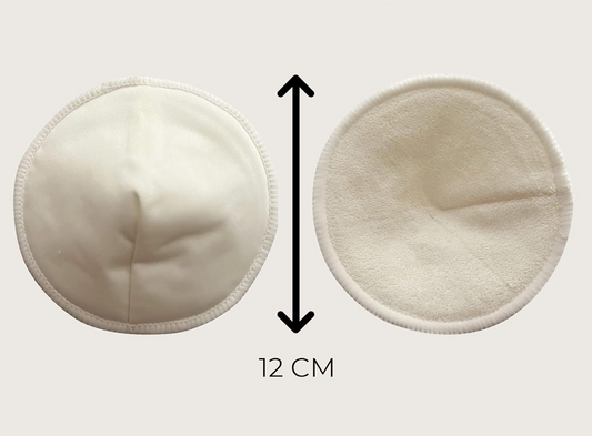 MOM'S PADS bambusové vložky do podprsenky x14 + sáček na praní, kosmetická taštička
