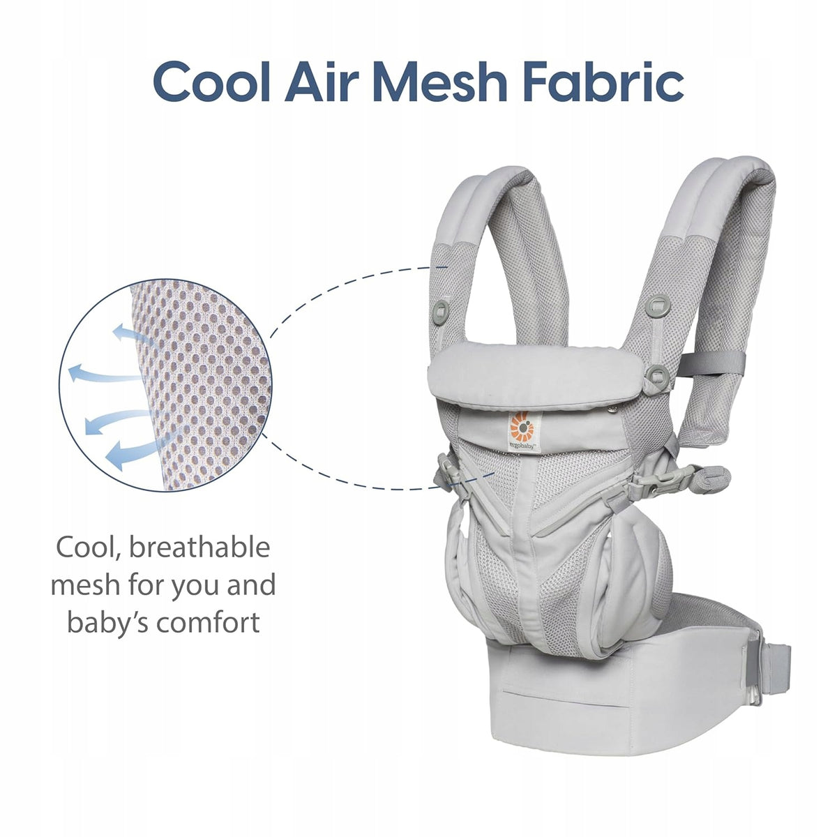 ERGOBABY OMNI 360 COOL AIR MESH ergonomické nosítko 3,2-20,4kg