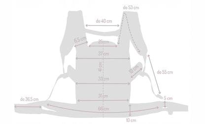 MOMI COLLETE ergonomische Babytrage ab 3 Monaten bis 20 kg – Produktfoto 7