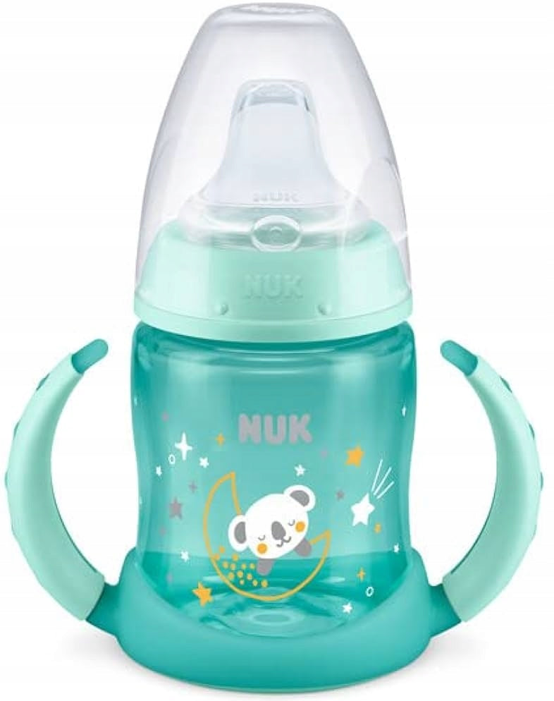 NUK Learner Cup ποτηράκι 150 ml με ένδειξη θερμοκρασίας ΠΟΥ ΛΑΜΠΕΙ ΣΤΟ ΣΚΟΤΑΔΙ