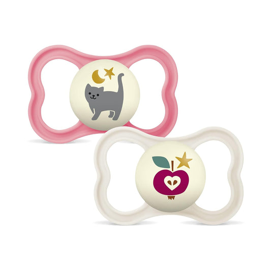 MAM Supreme Night silicone soother 16m+ GLOWING