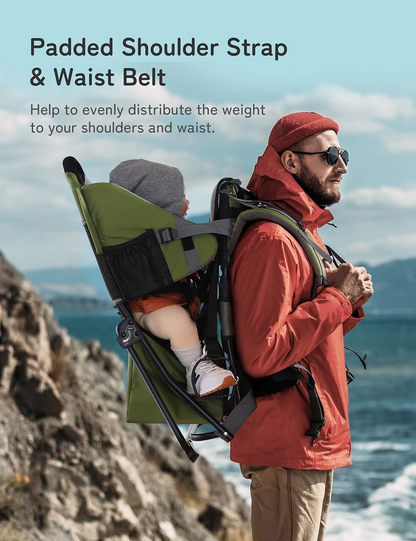 BESREY KRAXE hiking carrier with frame and canopy