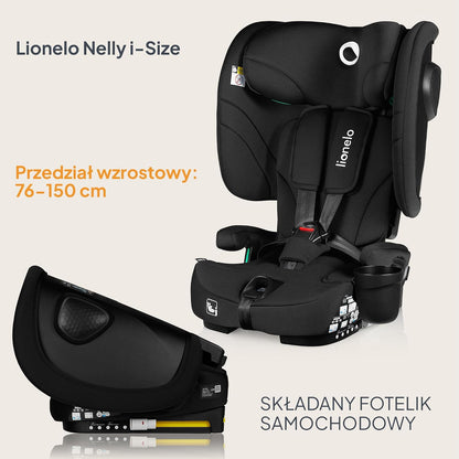LIONELO NELLY i-Size car seat 76–150 cm with ISOFIX