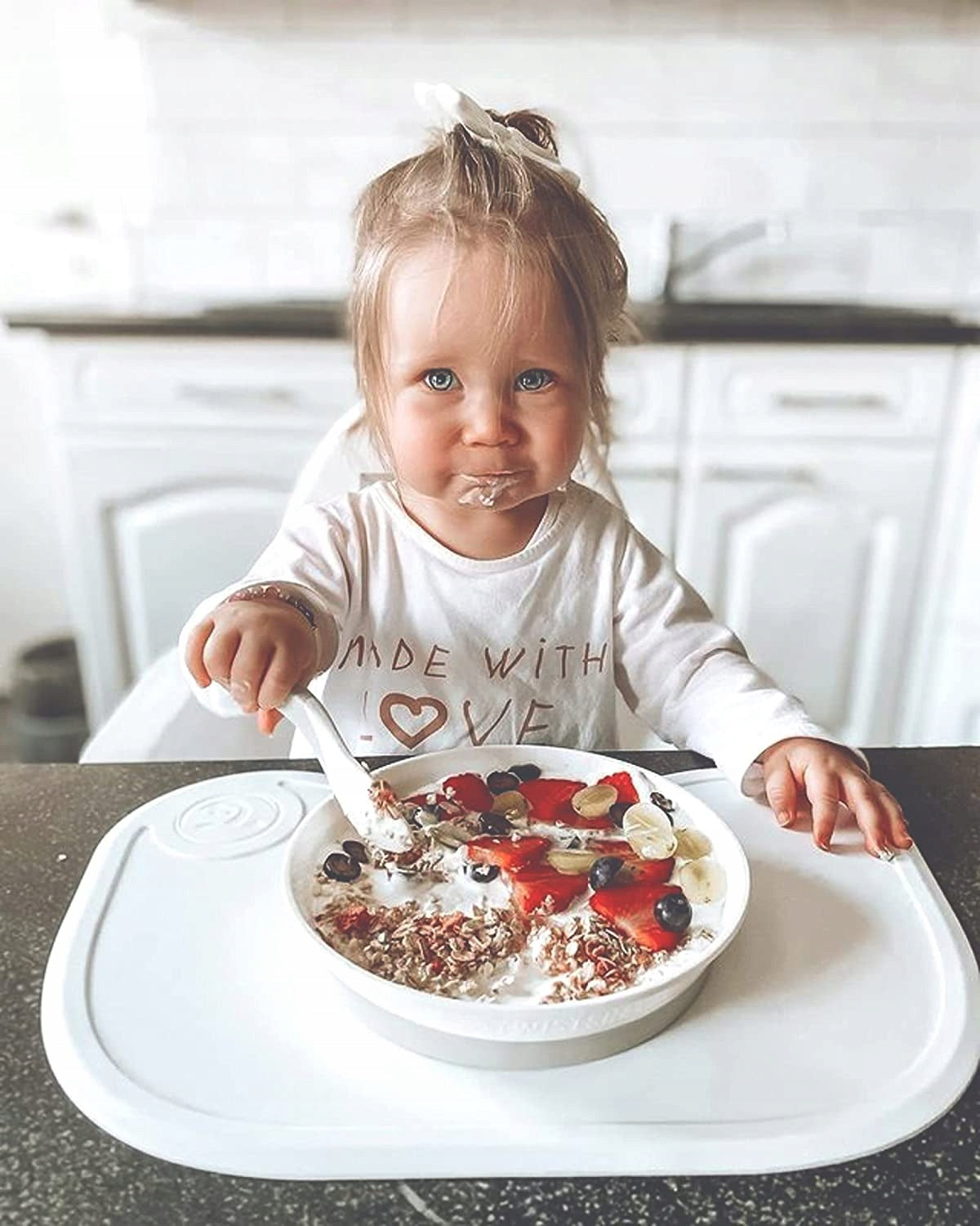 TWISTSHAKE CLICK MAT placemat with plate, 6 months+