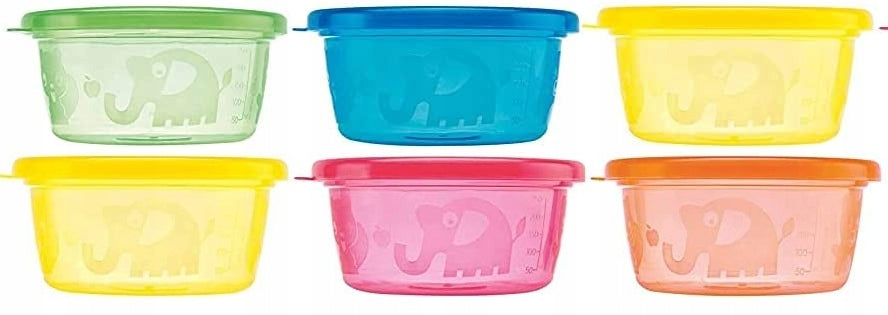 NUBY 6 containers 300 ml