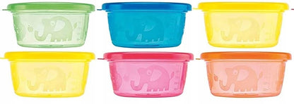 NUBY 6 containers 300 ml