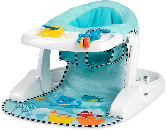 Baby Einstein Sea of Support sedátko 2v1 s vyjímatelnou přihrádkou 4m+