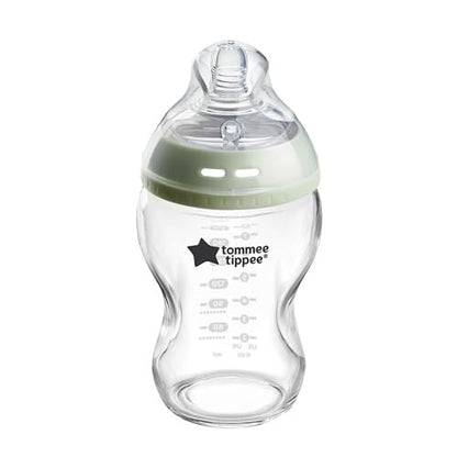 Tommee Tippee Natural Start skleněná antikoliková láhev 250 ml