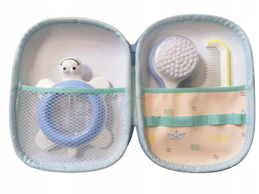 BEBE CONFORT Bath Time kosmetická taštička + 3 kusy