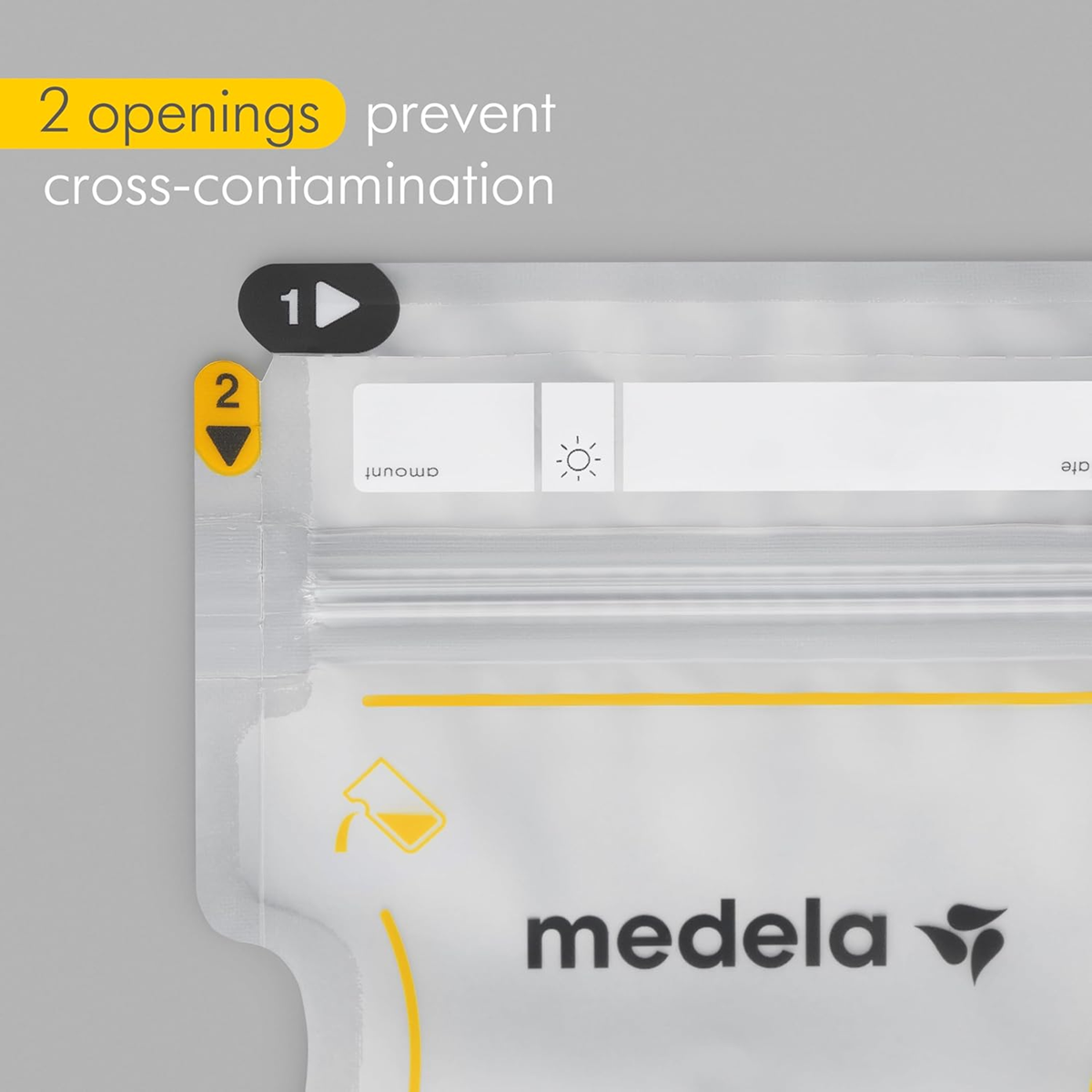 MEDELA Sáčky Easy Pour na skladování mateřského mléka 50ks