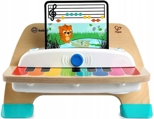 BABY EINSTEIN Hape Magic Touch pianină din lemn tactilă 18 x 30 cm – imaginea produsului 2