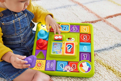 FISHER-PRICE HRB74 interaktivní herní deska 40 zvuků NĚMECKÝ JAZYK
