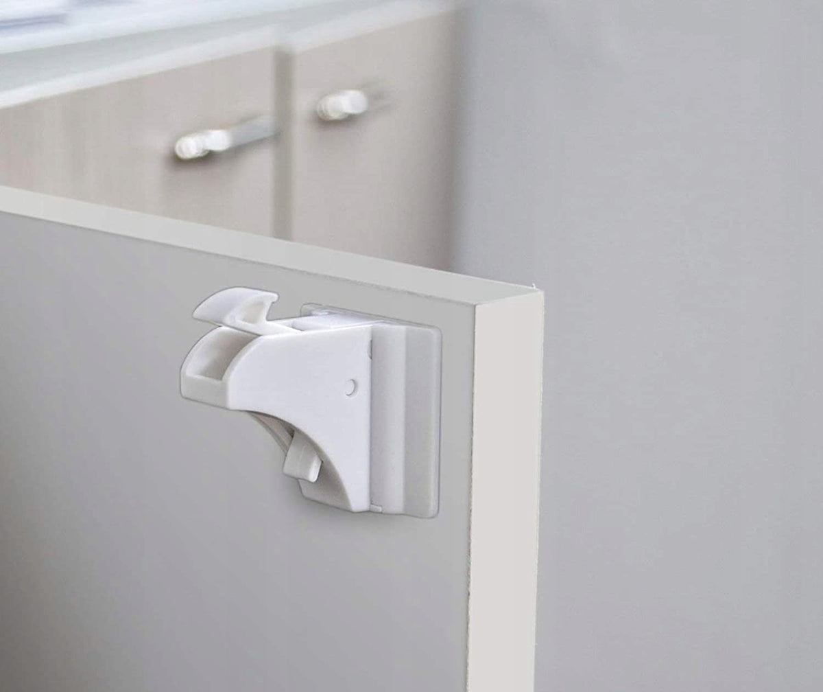 NORJEWS cabinet and drawer safety locks, 10 pieces