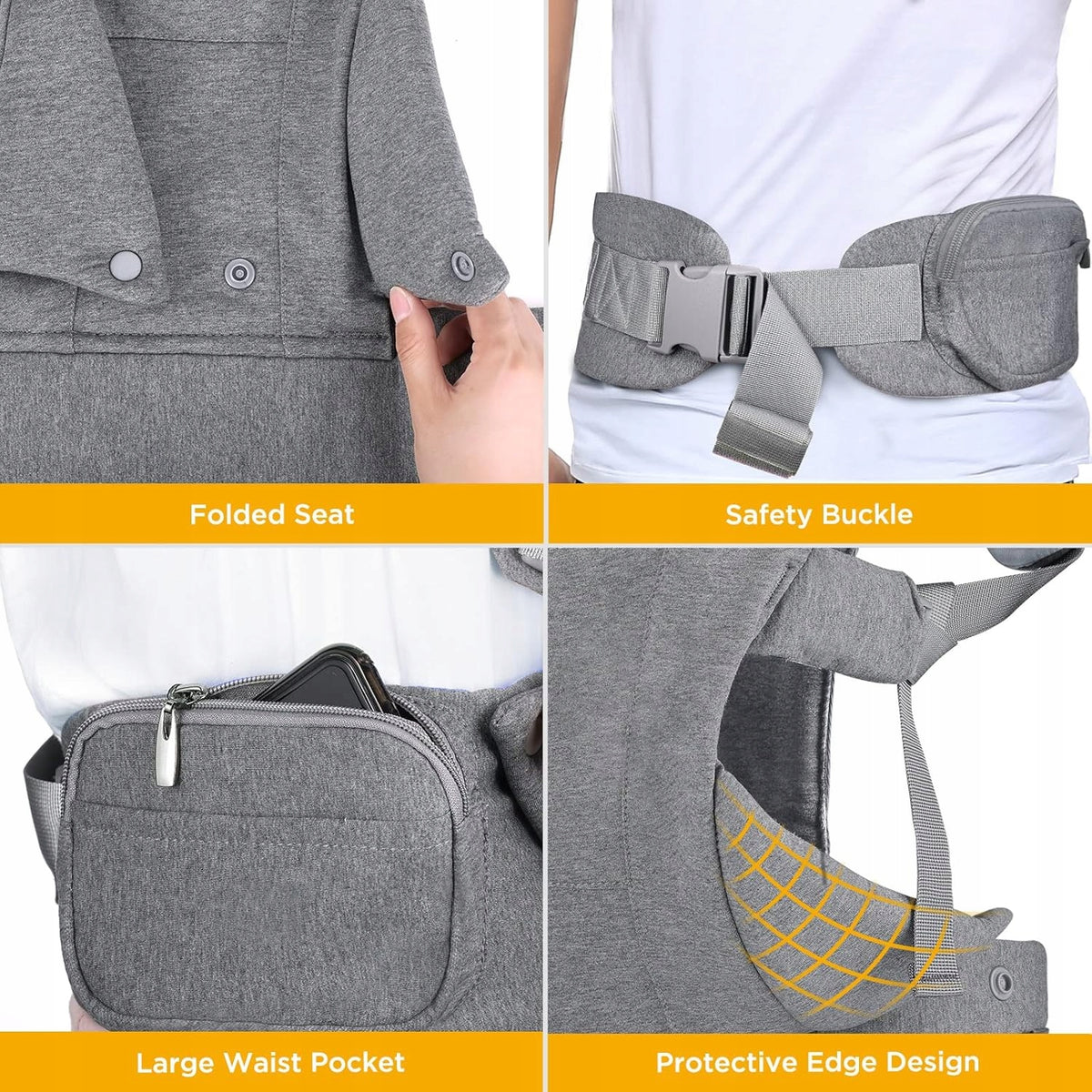 GAGAKU ergonomické nosítko pro kojence 0-12 měsíců