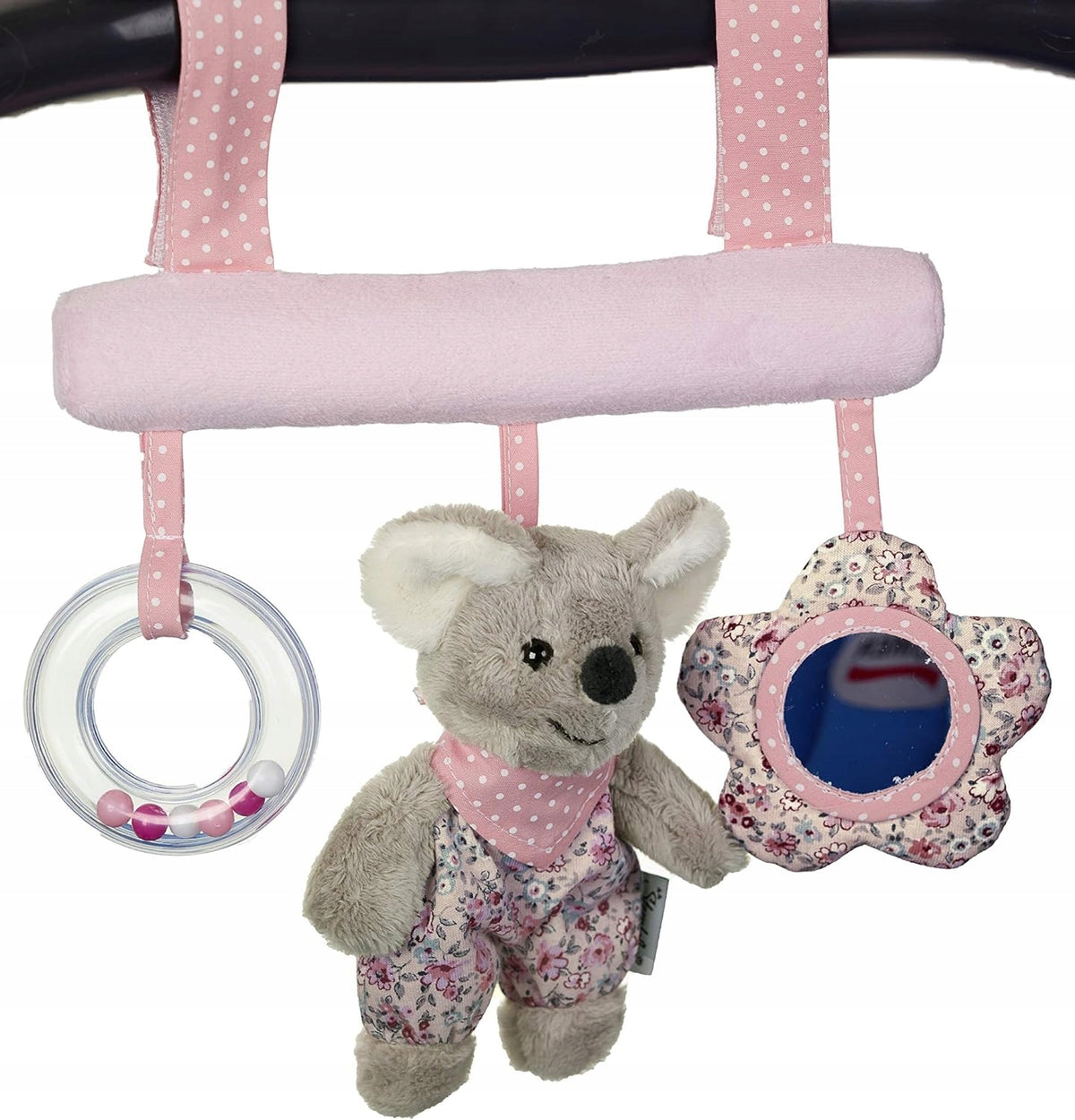 STERNTALER Mabel Mouse trapeze with toys for pram, recliner, car seat