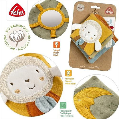 Fehn fehnNATUR książeczka sensoryczna Owieczka 11x11 cm – zdjęcie 5