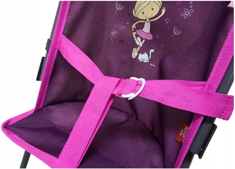 KNORRTOYS Miniclara threadsdolls' pramage 3 l+dimensions 42 x 27 x 55 cmmaterials metal, plastic