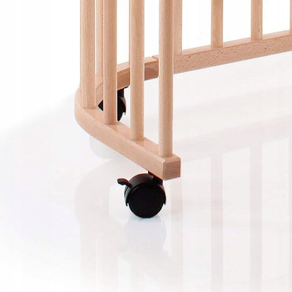 BABYBAY swivel castors with brakes for a cot, set of 4 – product image 2