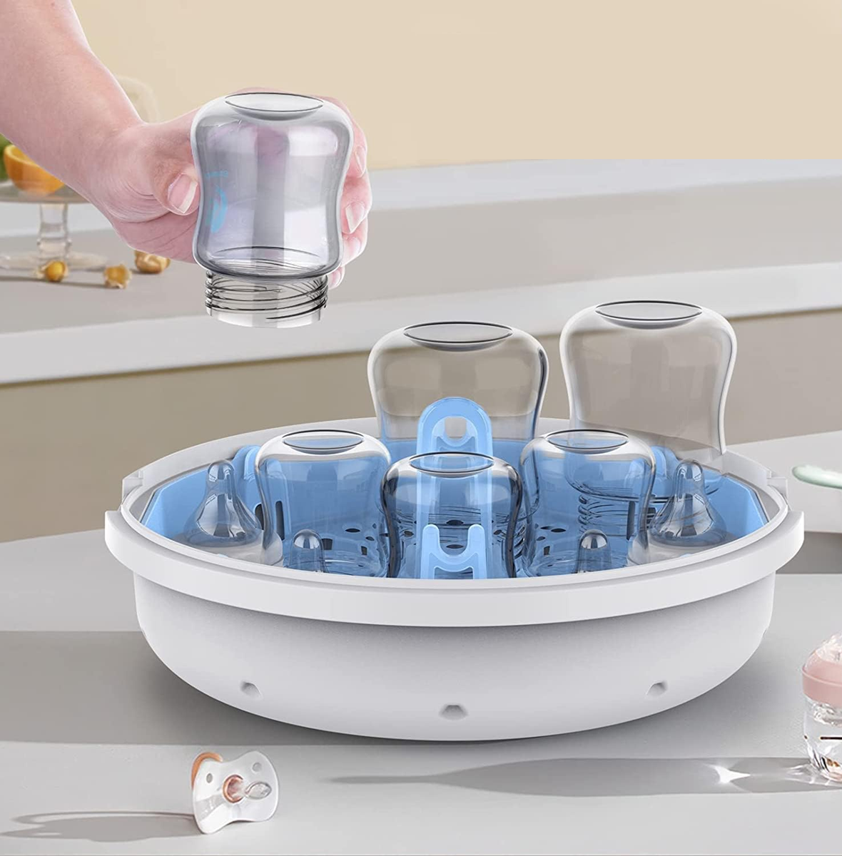 BELLABABY BLA8913 mikrovlnný sterilizátor + kleště