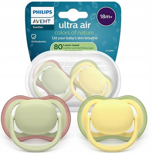 PHILIPS AVENT Ultra Air sucettes x 2 18 mois+