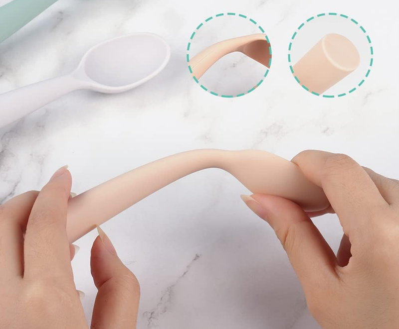 VICLOON sada silikonových lžiček 14 cm 4 kusy