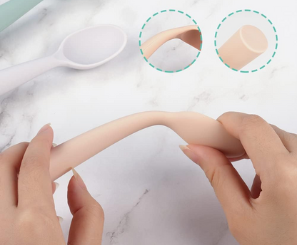 VICLOON sada silikonových lžiček 14 cm 4 kusy