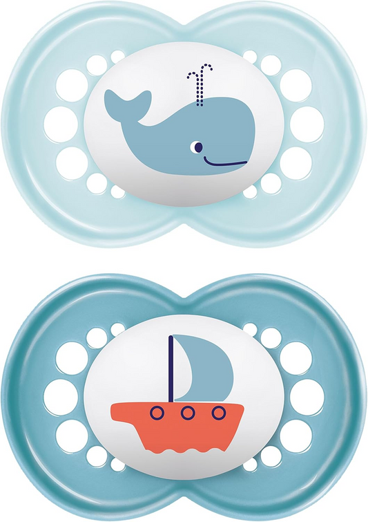soft silicone, which provides comfort and gentle contact with the child’s mouth, a lightweight and ergonomic