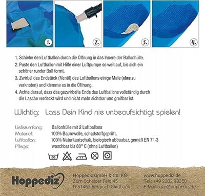 HOPPEDIZ balloon cover